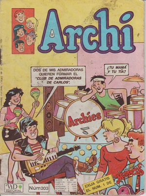 Archi, Vid, #203-1990
