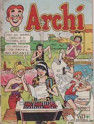Archi, Vid, #71-1991