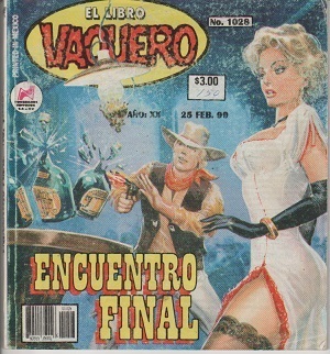 El Libro Vaquero, #1028, año 1999. Edit.Nov