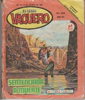 El Libro Vaquero, #404, año 1986. Edit.Nov