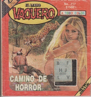 El Libro Vaquero, #717, año 1992. Edit.Nov