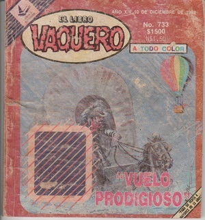 El Libro Vaquero, #733, año 1992. Edit.Nov