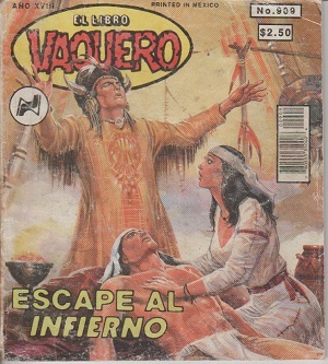 El Libro Vaquero, #909, año 1998. Edit.Nov