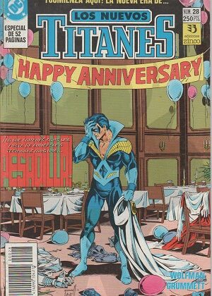 Los Nuevos Titanes #28 DC - 1991 (52 pgs) Zinco