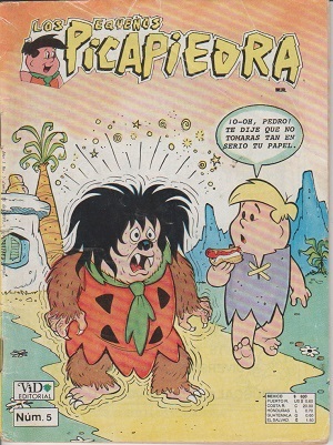 Los Pequenos Pica Piedra, #5 - Vid, 1990