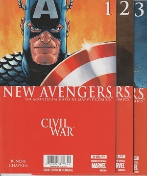 New Advengers, Civil War, Marvel, #1-2-3