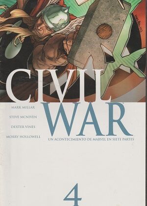 Thor, Civil War, Marvel, #4