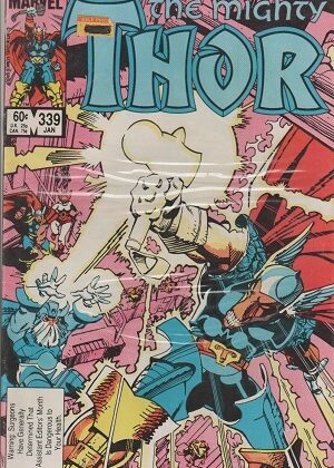 Thor, Marvel, #339-1984