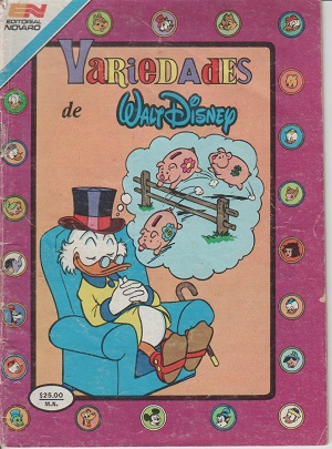 Variedades De Walt Disney - #599-1984