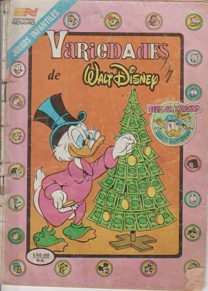 Variedades De Walt Disney - #637-1984