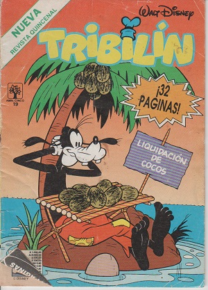 Walt Disney - Tribilin #19, 1990