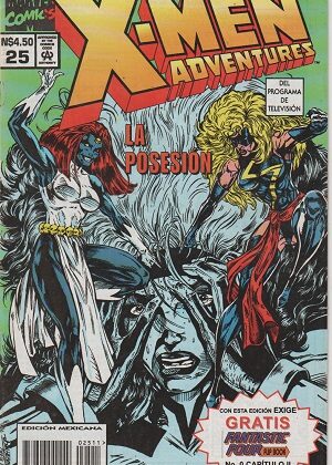 X - MEN ADVENTURES, Marvel, #25