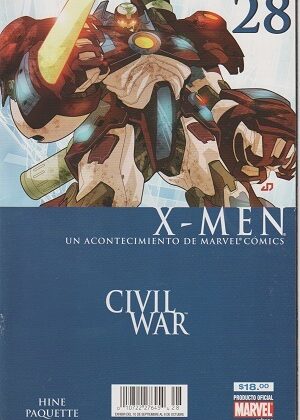 X - Men, Civil War, Marvel, #28
