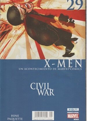 X - Men, Civil War, Marvel, #29