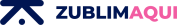 Logo ZublimAqui Horizontal Azul